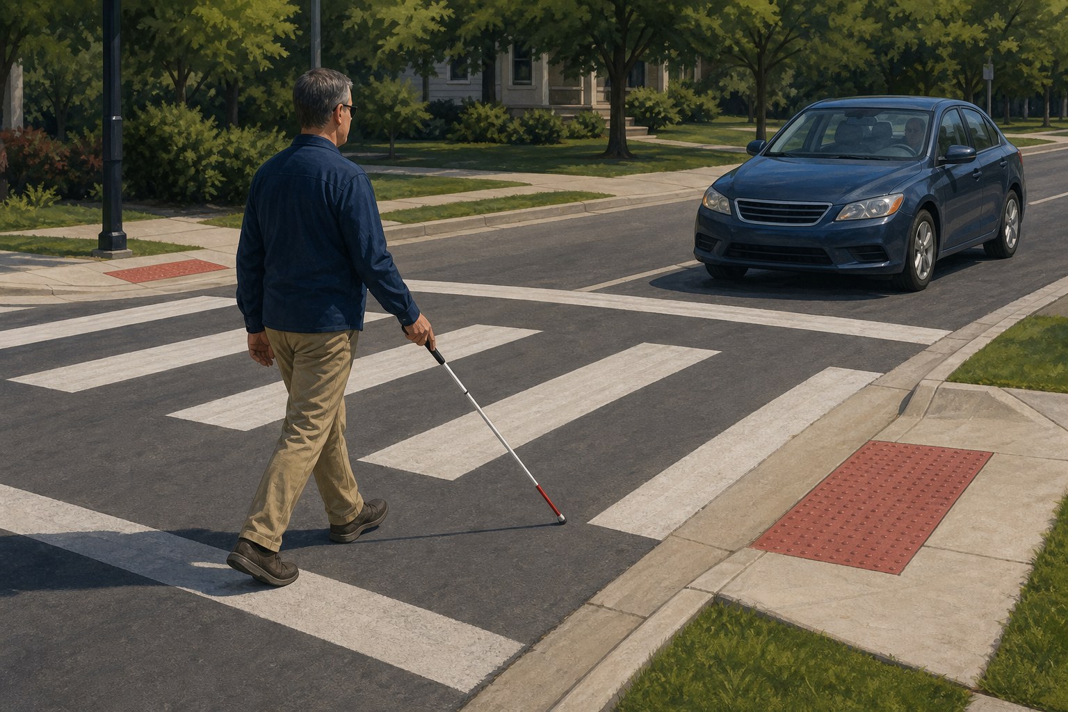 Ask a Trooper:Drivers must yield to blind pedestrians using white canes