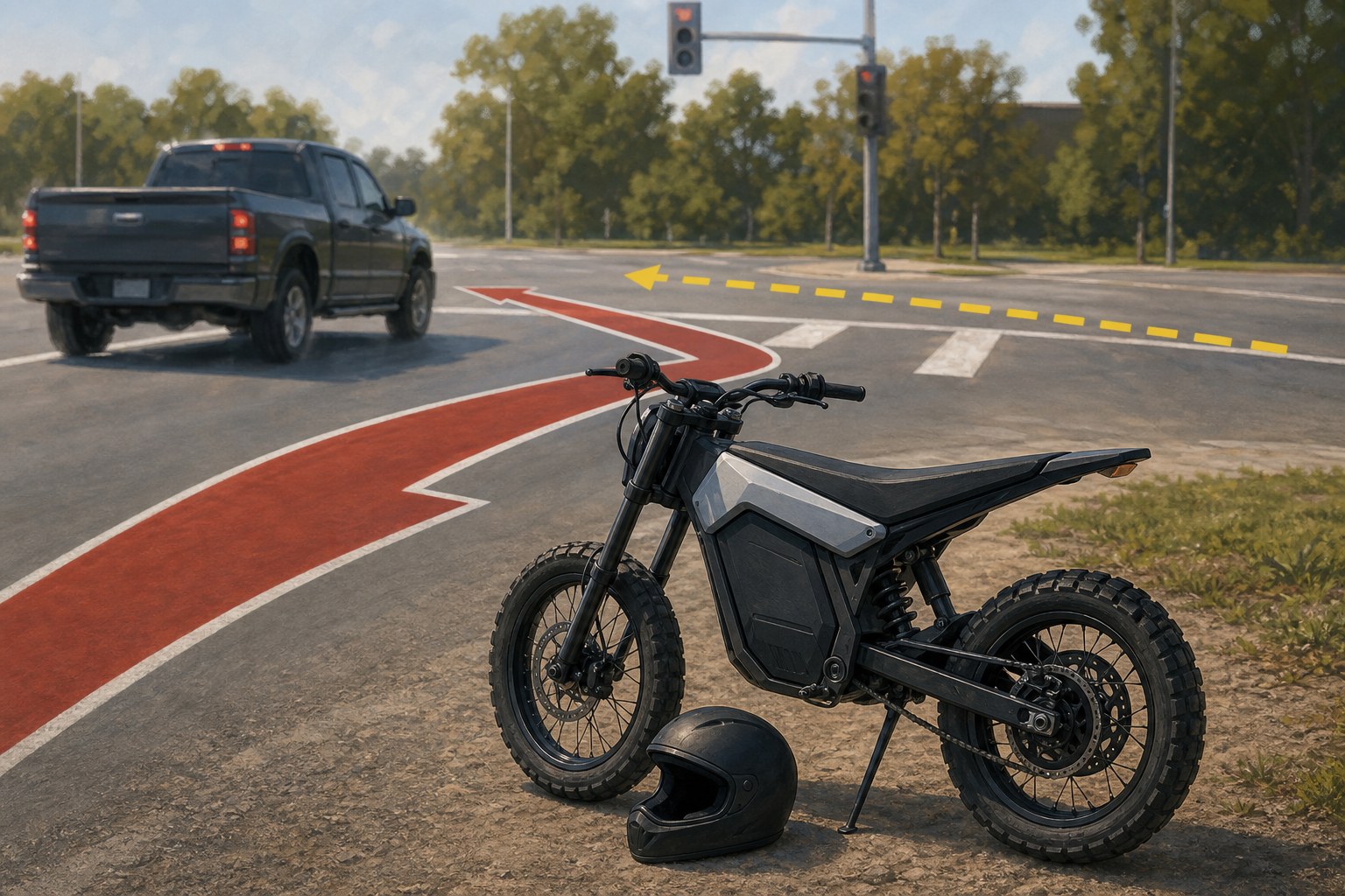 Champlin PD issues warning after e-moto involved in close call on highway