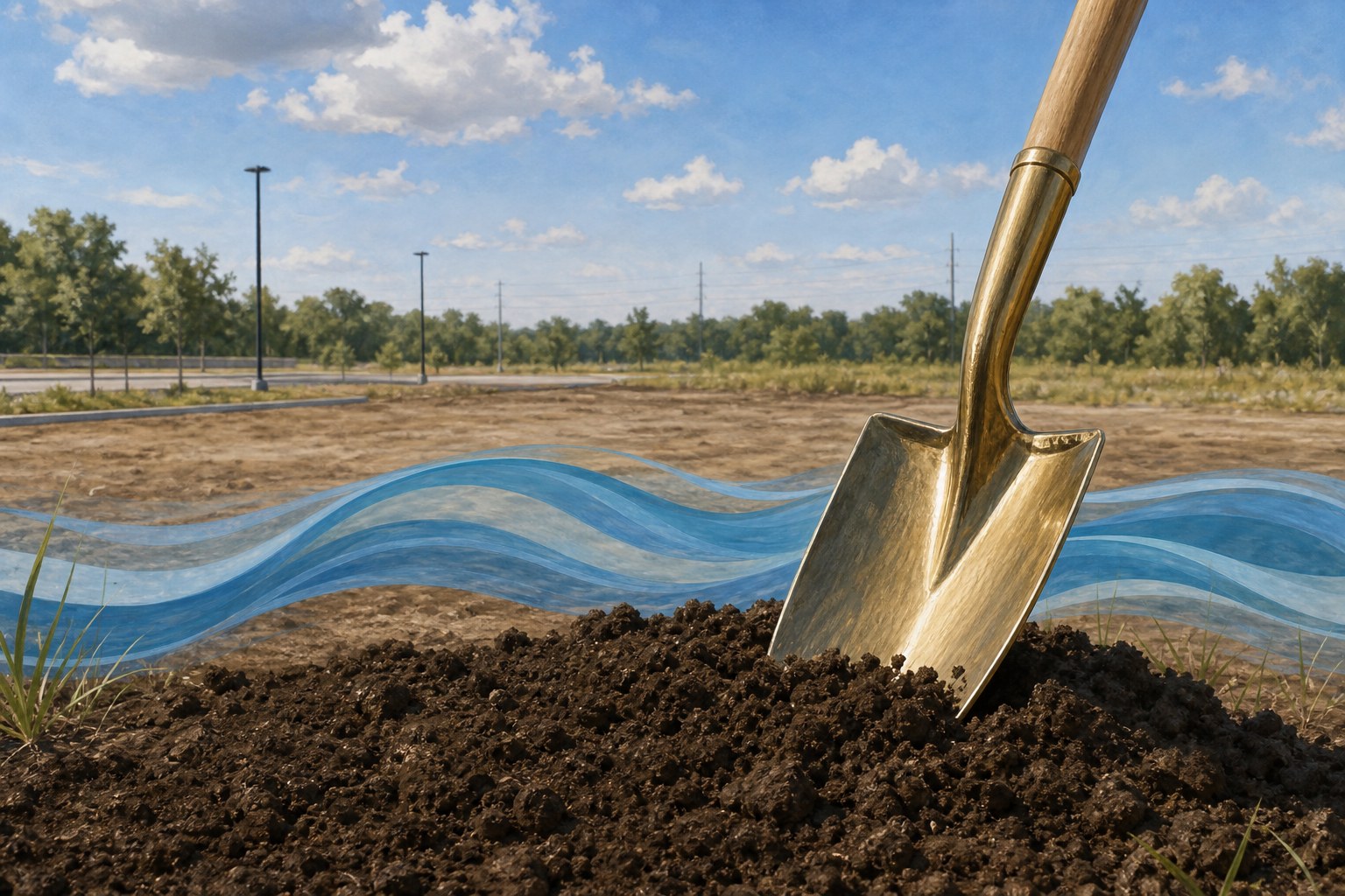 🎉 COMMUNITY: Ground Breaking- Foss Swim School in Otsego Monday