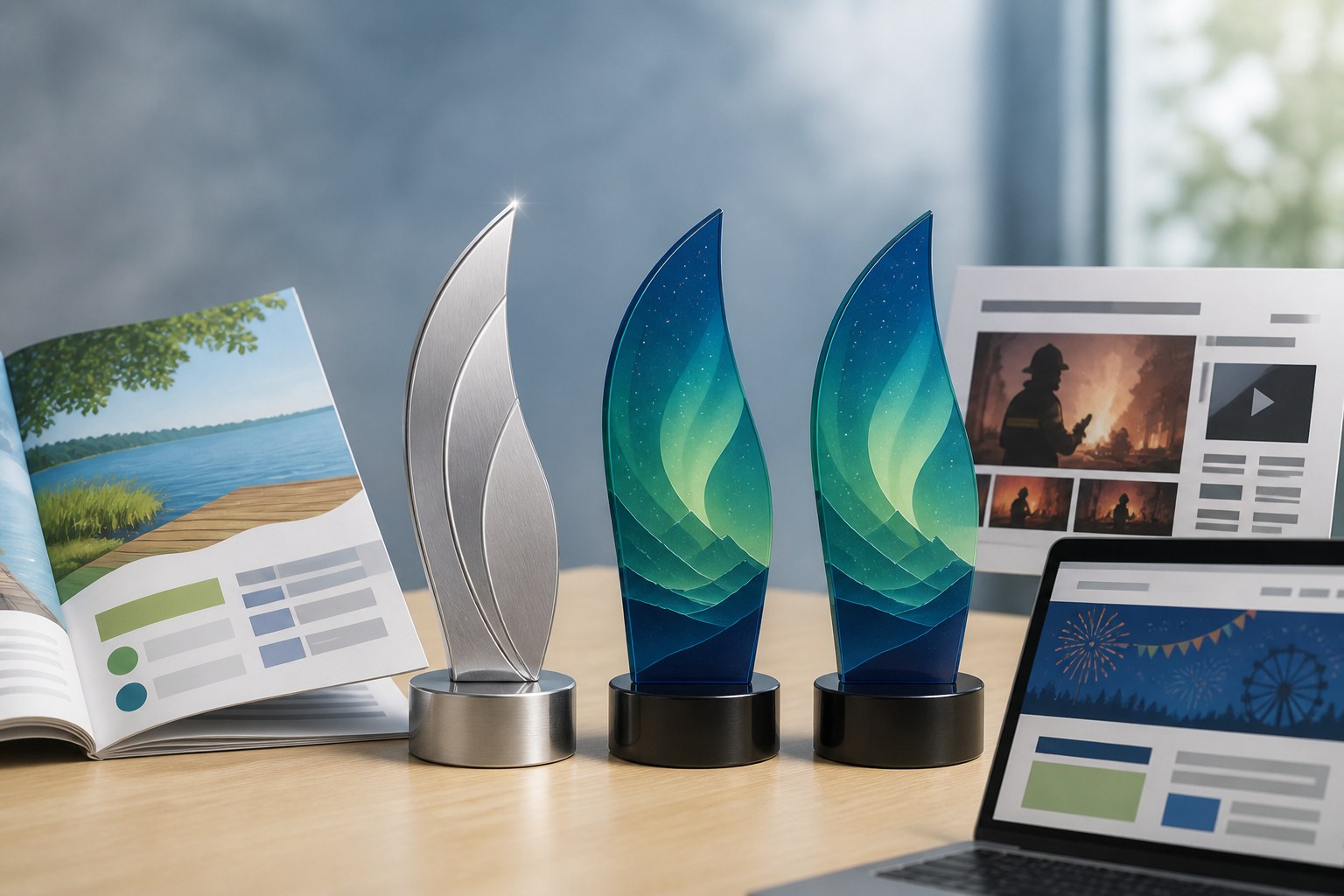 Elk River communications team earns three state awards