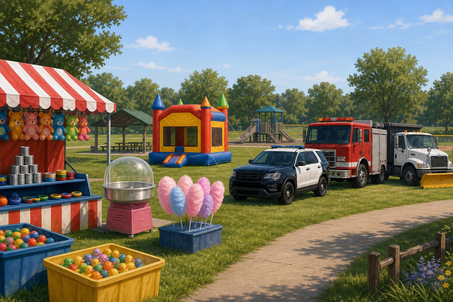 Rogers city calendar: Family Fun Day Carnival on July 24, 2026 at 10:00 AM – 12:00 PM