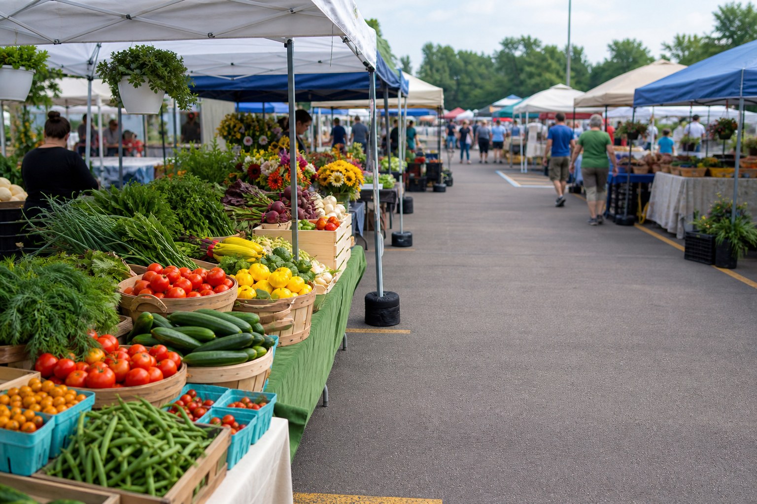 Rogers city calendar: Farmers Market on September 2, 2026 at 3:00 PM – 6:30 PM